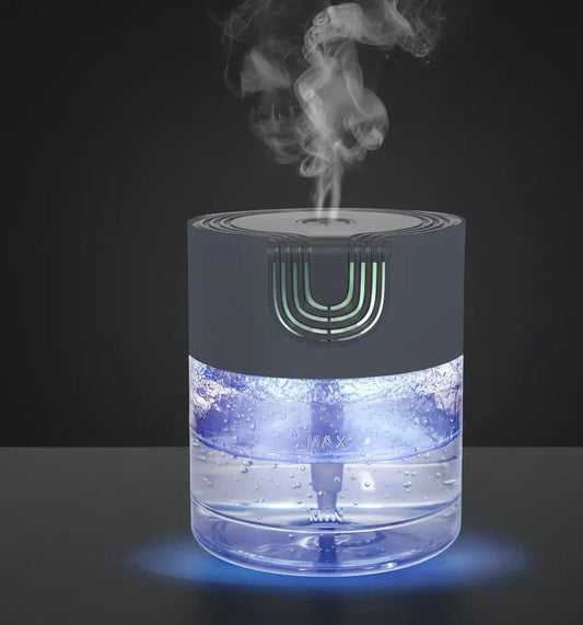 Ultra-fine cold mist technology diffuser for humidifying executive boardrooms