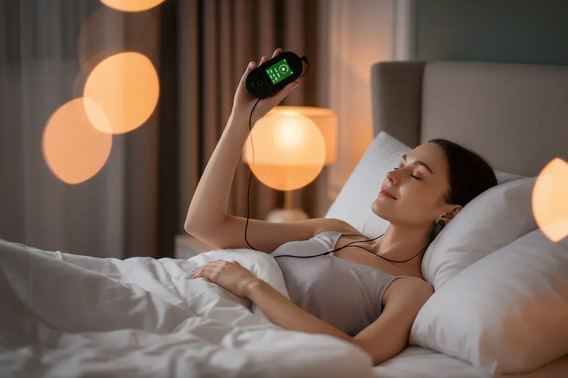 Subcon Reset tVNS device for real-time nervous system regulation and stress relief.